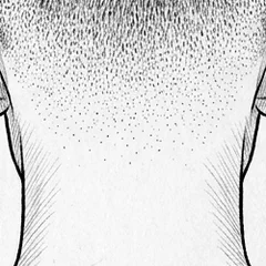 Illustration : Nuque dégradée