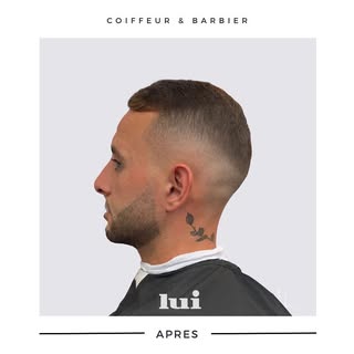 Coupe et taille de barbe — Lui Coiffeur Draguignan