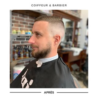 Fondu et contour net — Lui Coiffeur Sainte-Maxime