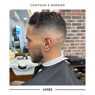 Coiffure homme tendance — barbier Sainte-Maxime