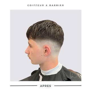 Coupe barbier Sainte-Maxime — salon Lui Coiffeur