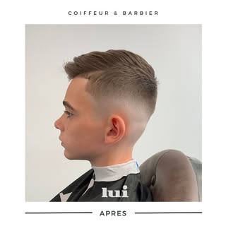 Réalisation coiffeur homme à Sainte-Maxime