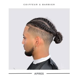 Dégradé homme réalisé chez Lui Coiffeur Sainte-Maxime